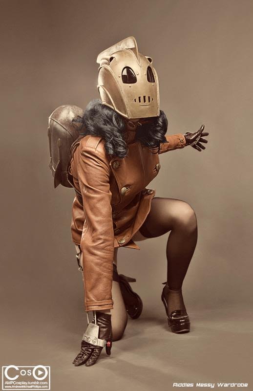JIMSMASH ! ! ! TUESDAY COSPLAY LADY ROCKETEER