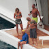 100 IMAGES: Beyonce Knowles Dons A Black Bikini in the Mediterranean sea