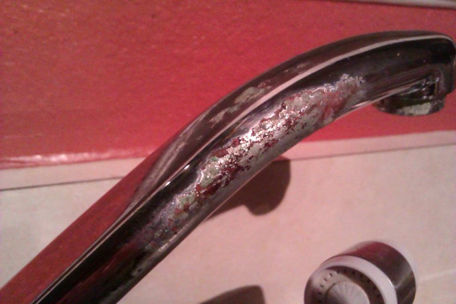 Our 5 Cents Pfister Faucet Corrosion