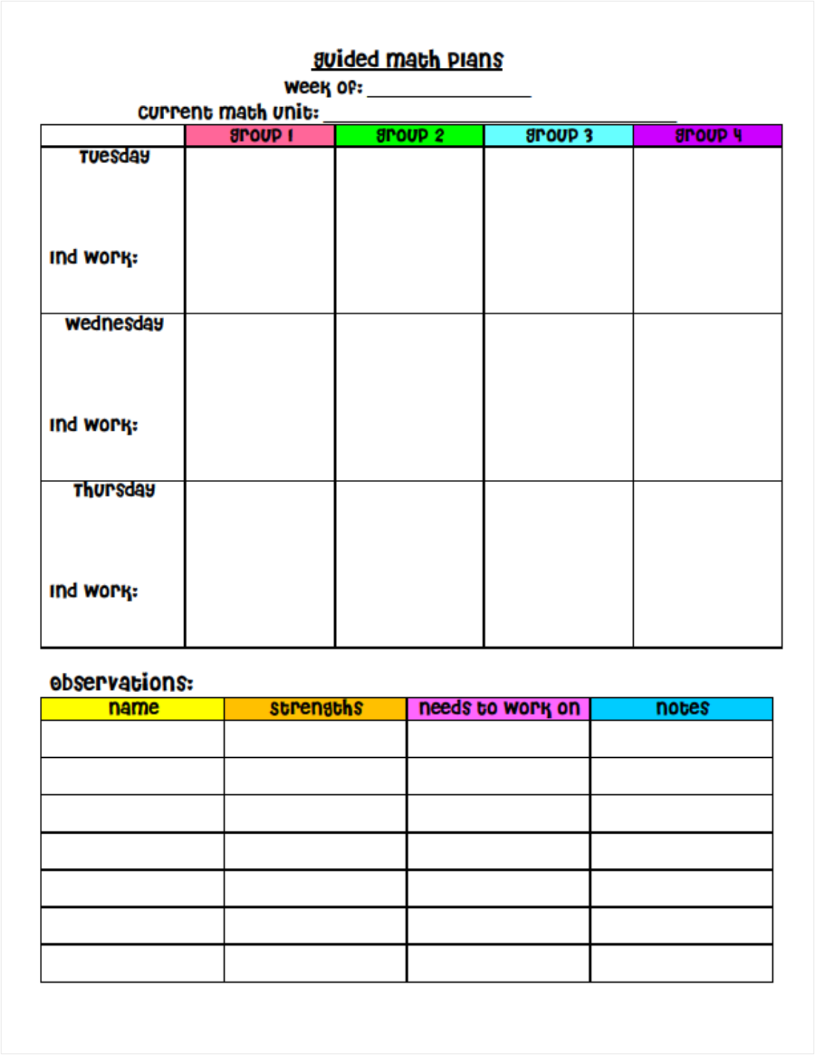 Cgi Lesson Plan Template Still Teaching After All These Years Guided Math Putting It All Together Cgi Lesson Plan Template Still Teaching After All These Years Guided Math Putting It All Together