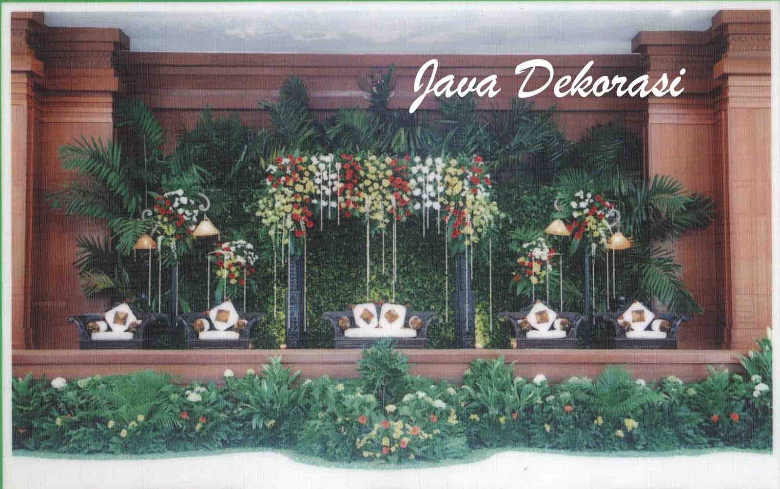 Rumah Shabby contoh dekorasi pernikahan minimalis