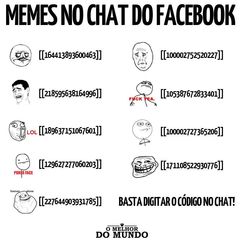 Como por memes no chat do facebook ! Memes+no+chat+do+face