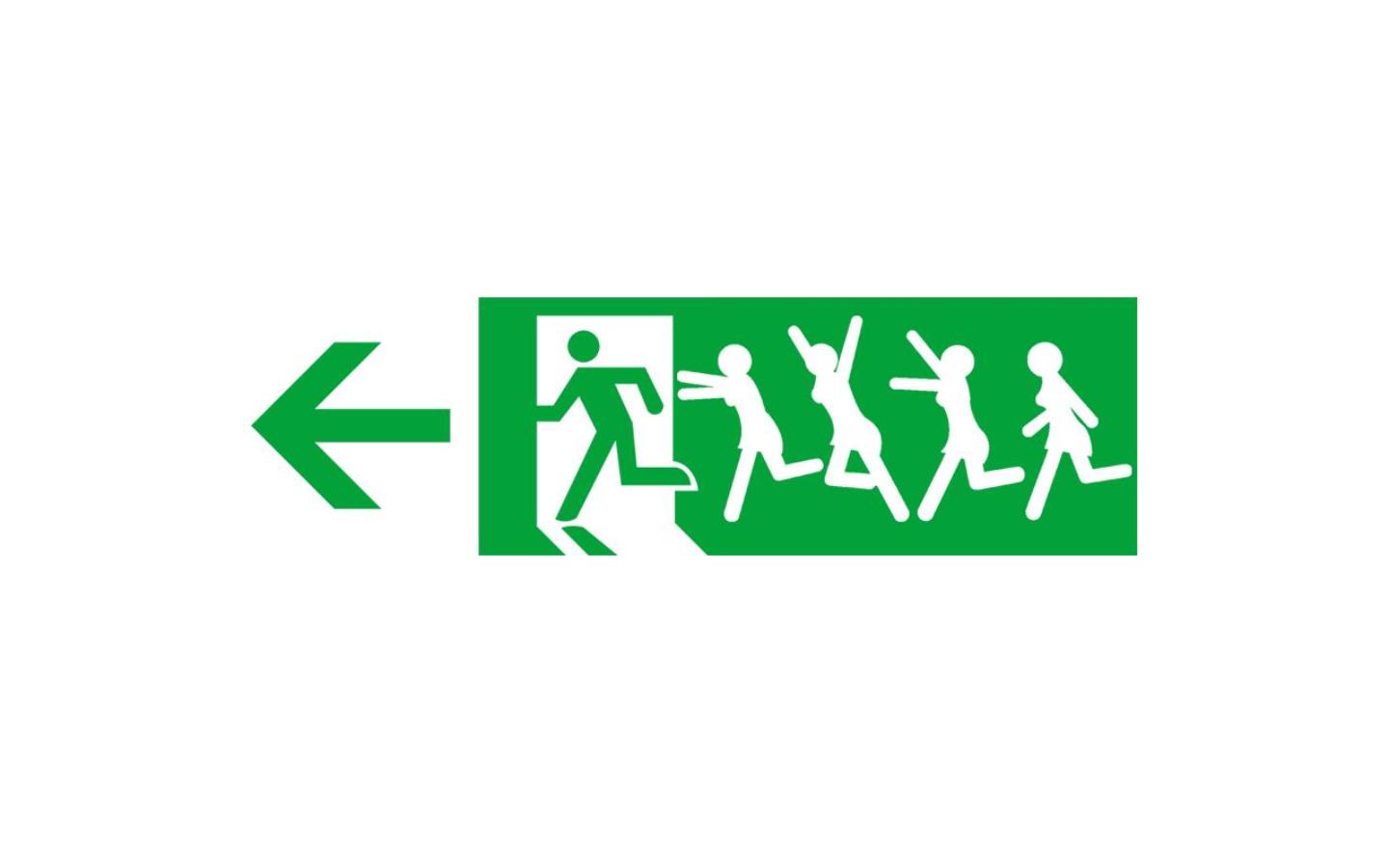 Wallpaper Emergency Exit Funny CoolPixel Tube Your Image Source Pixel