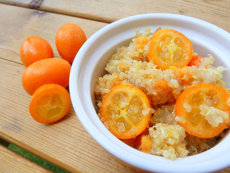 Cookin' Cowgirl Kumquat and Sweet Potato Quinoa