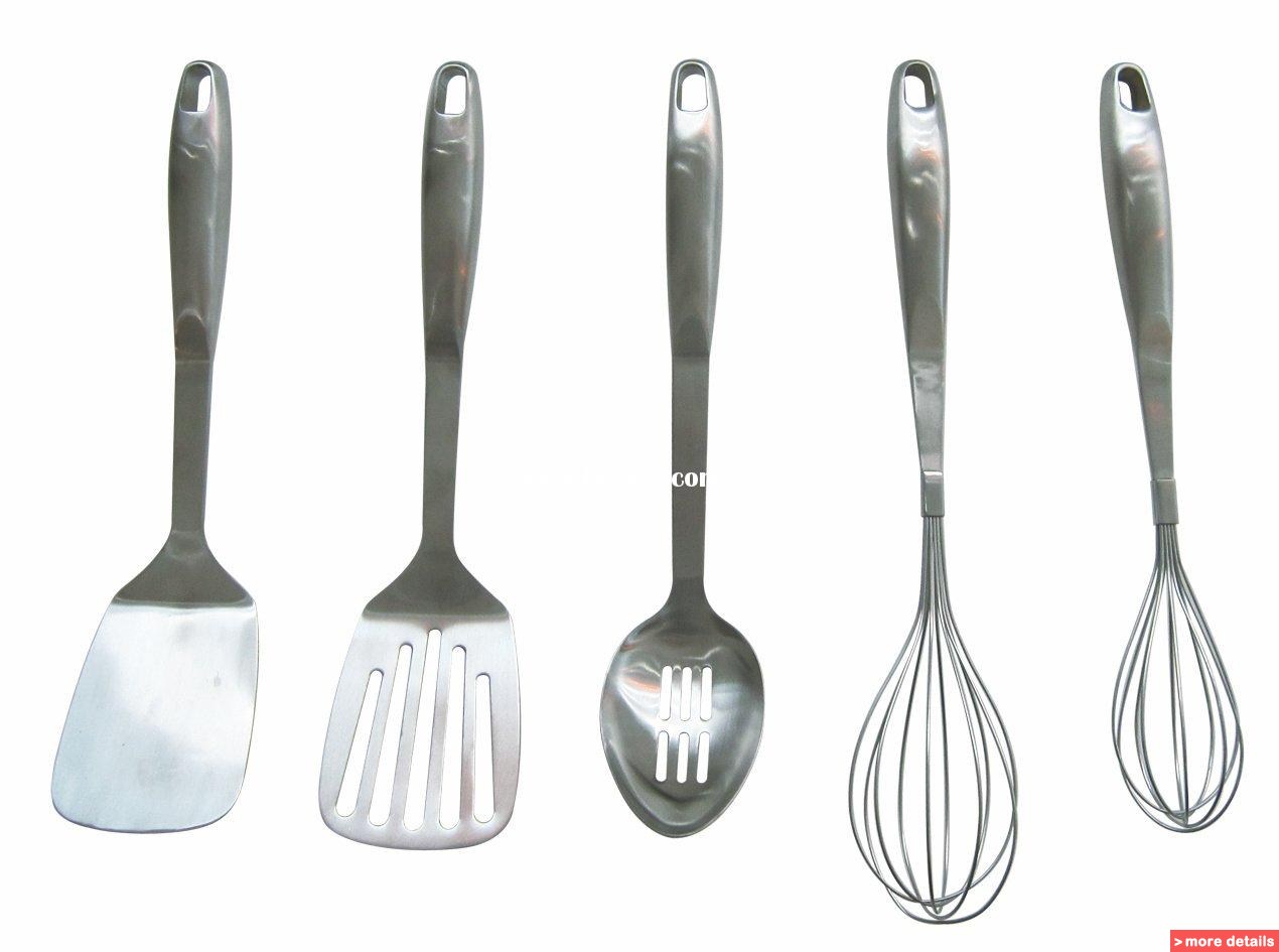 Stainless steel kitchen utensils
