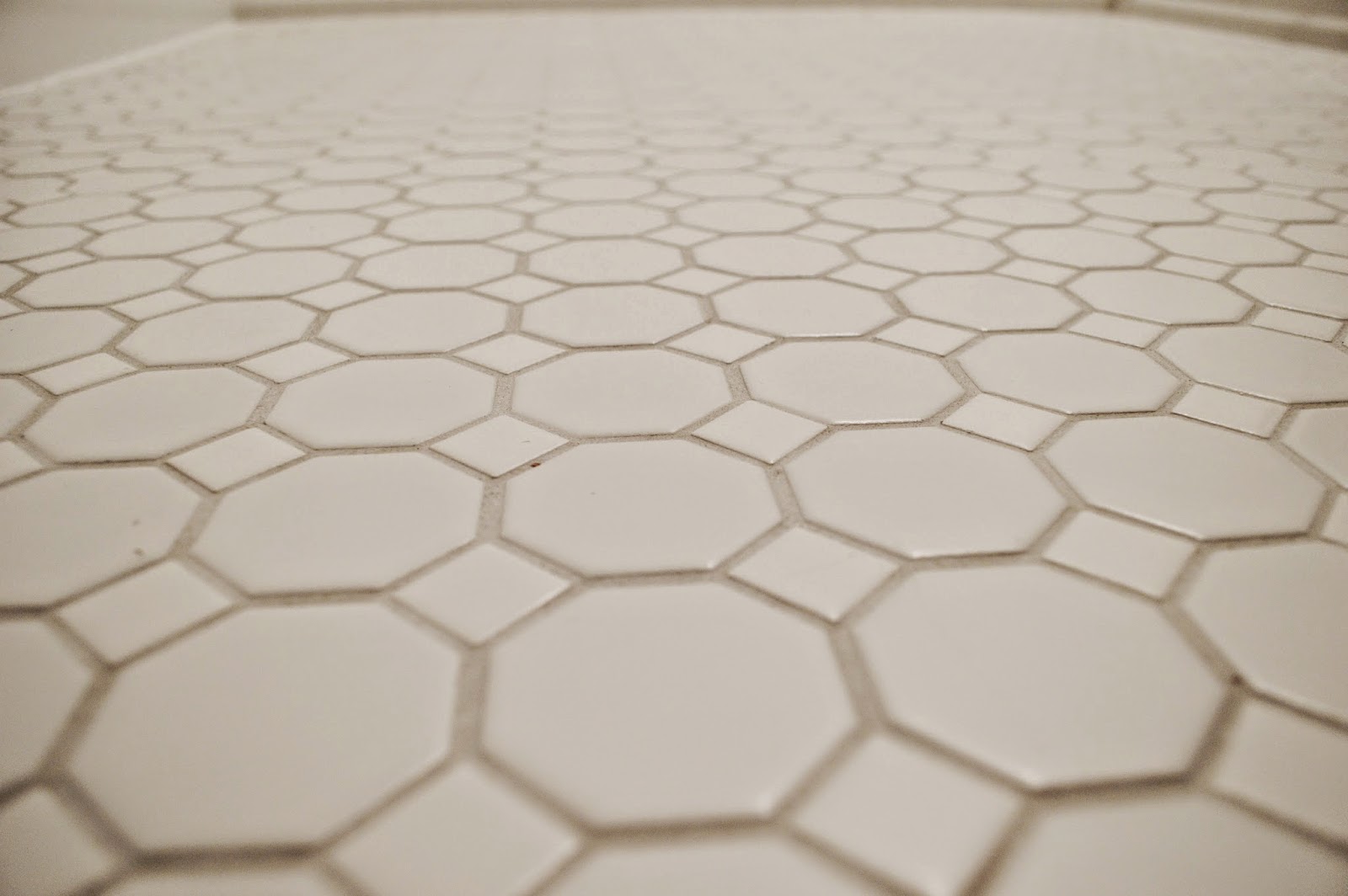 Octagon Floor Tile inspiring white bathroom floor tiles popular octagonal tile The Floor Tile Came From Lowes Although Home Depot Has Pretty Much The Same Thing At The Same Price The Octagon Tile Came In 12 X 12 Sheets Octagon Floor Tile venato gray dot and 8x16 subway tile The Floor Tile Came From Lowes Although Home Depot Has Pretty Much The Same Thing At The Same Price The Octagon Tile Came In 12 X 12 Sheets