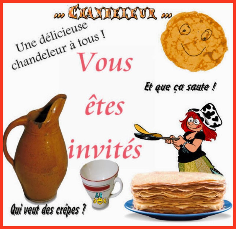 La Page des Plaisirs Partagés Vive la Chandeleur