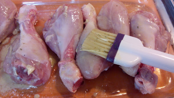 Muslitos de pollo con miel y mostaza