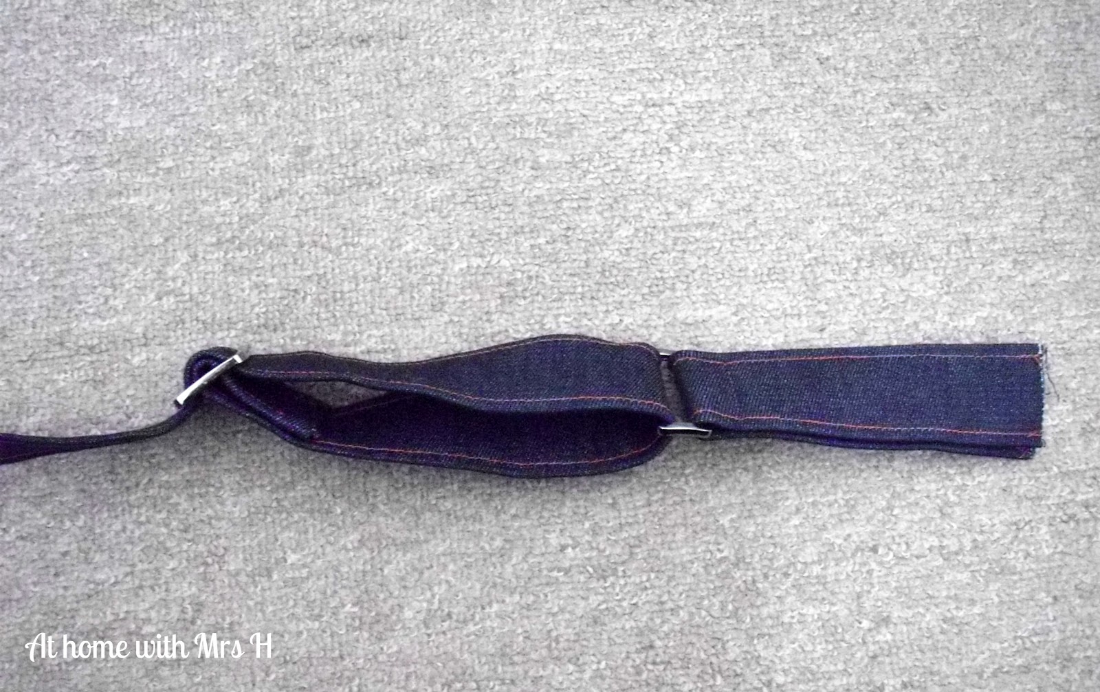 Mrs H the blog How to make an adjustable bag strap