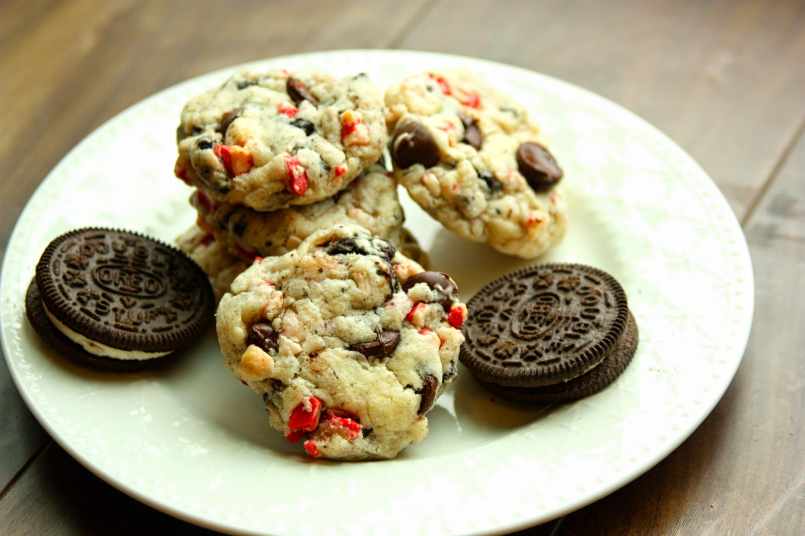 My Recipe Box Oreo Peppermint Crunch Cookies