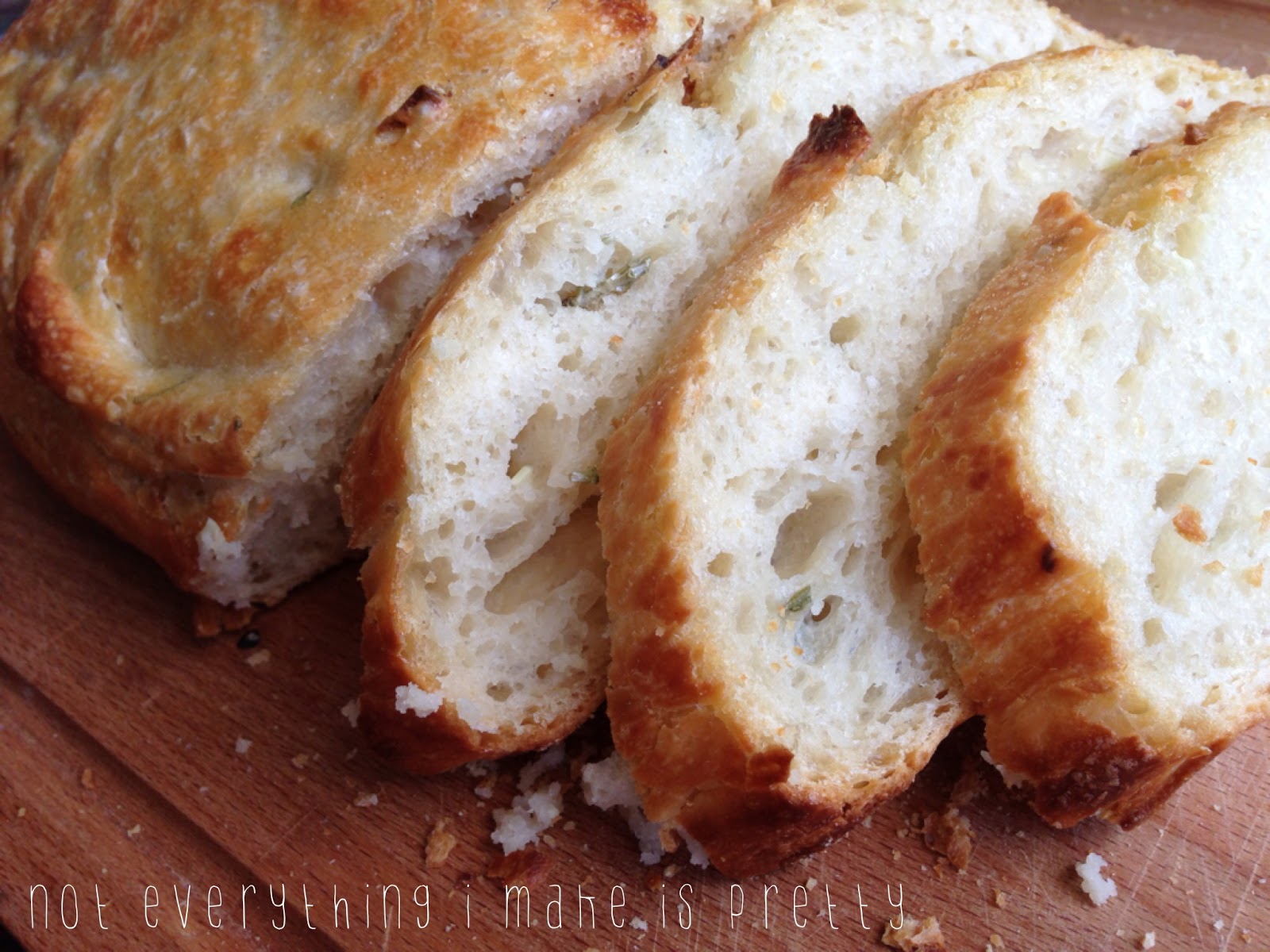 not everything i make is pretty.is Dutch Oven French Bread
