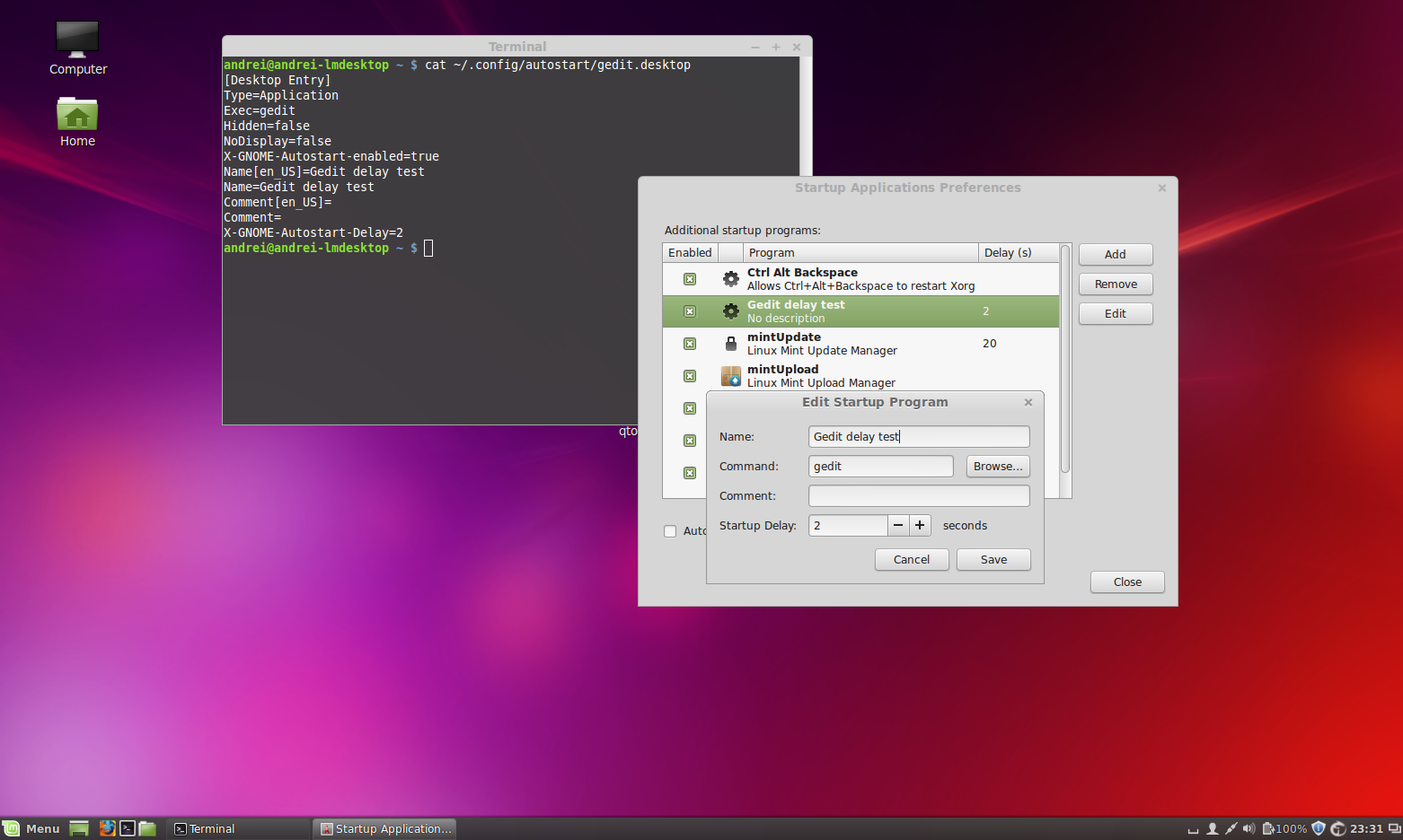 How To Delay Startup Applications In GNOME / Unity [Quick Tip] 