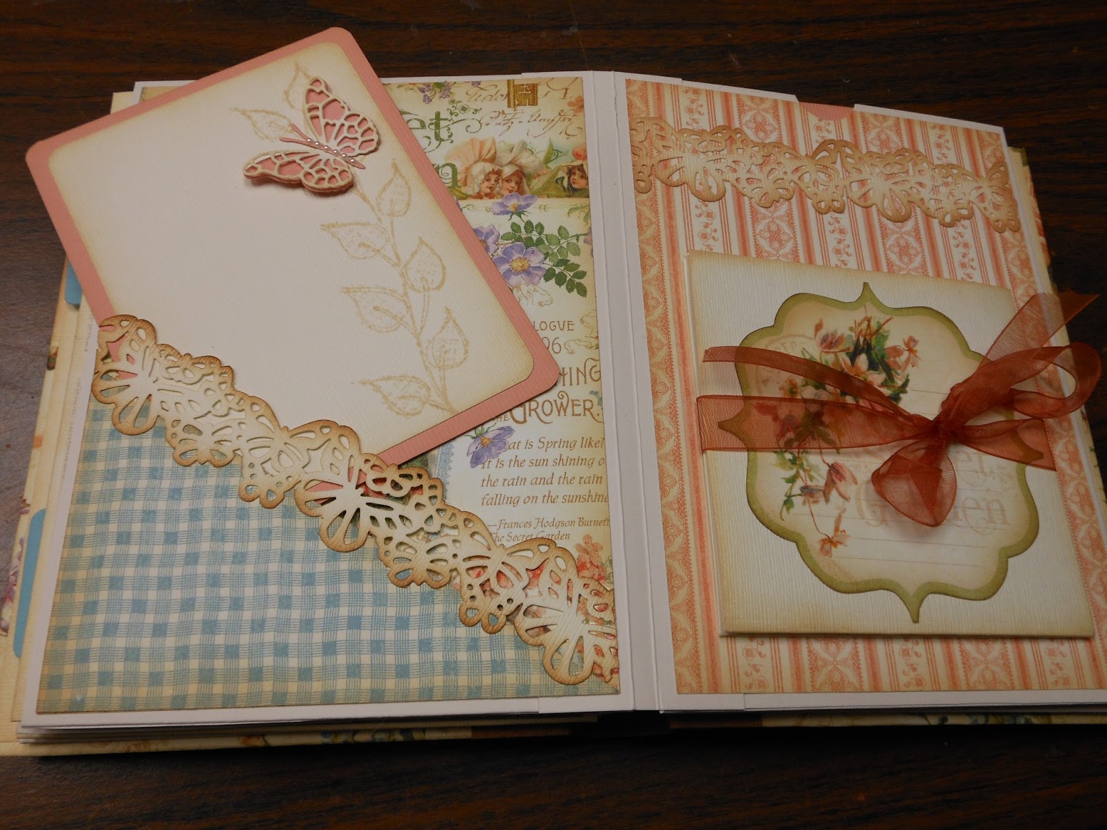 Secret Garden Mini Album, with Bonnie Card Making & Scrapbooking