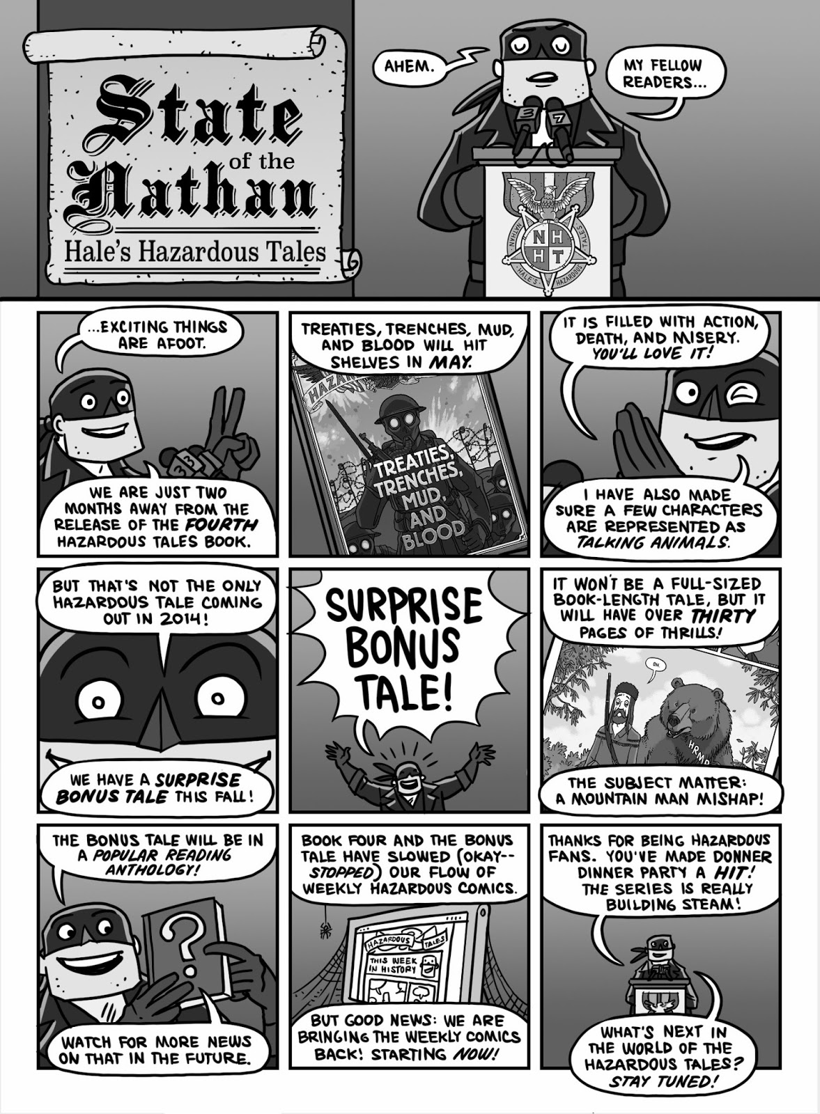 Nathan Hale's Hazardous Tales State of the Nathan Address