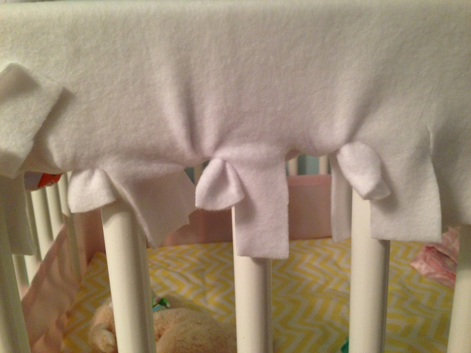 A Little Blueberry DIY Crib Rail Guard for Teething