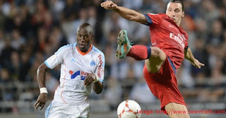 Ibrahimovic scoring a kung-fu goal to Marseille