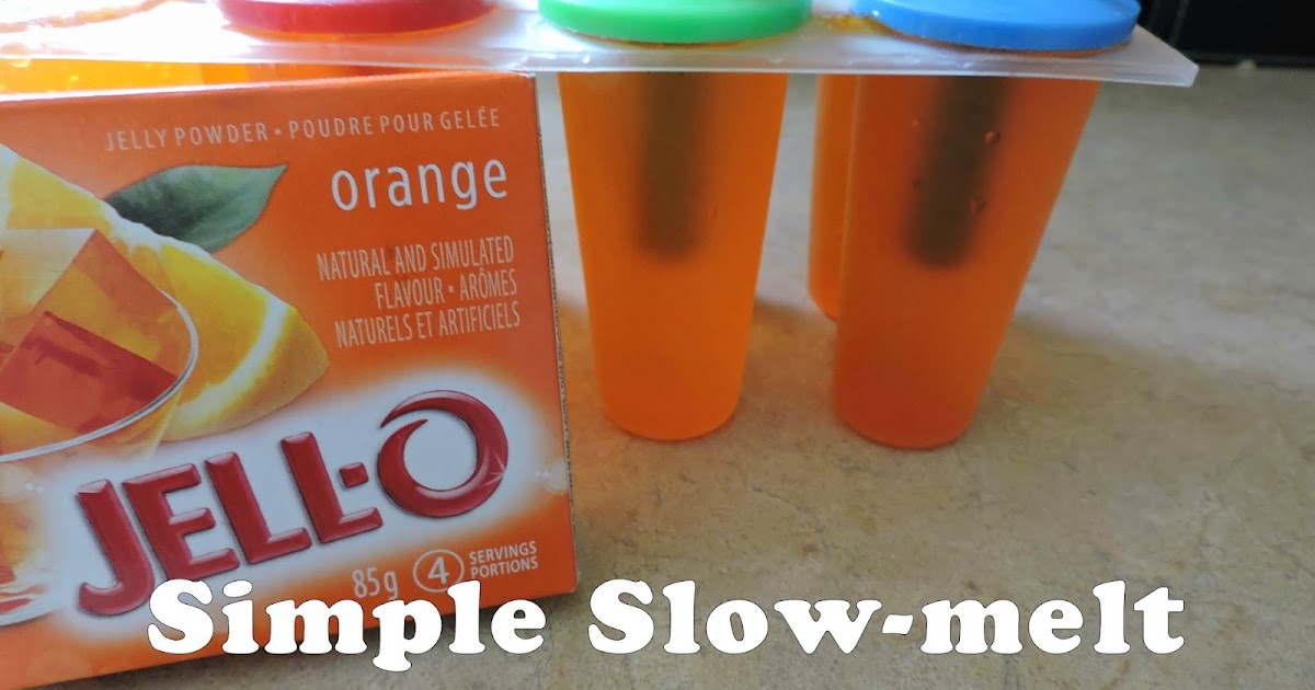Funky Frugal Mommy Simple Slowmelt Popsicles