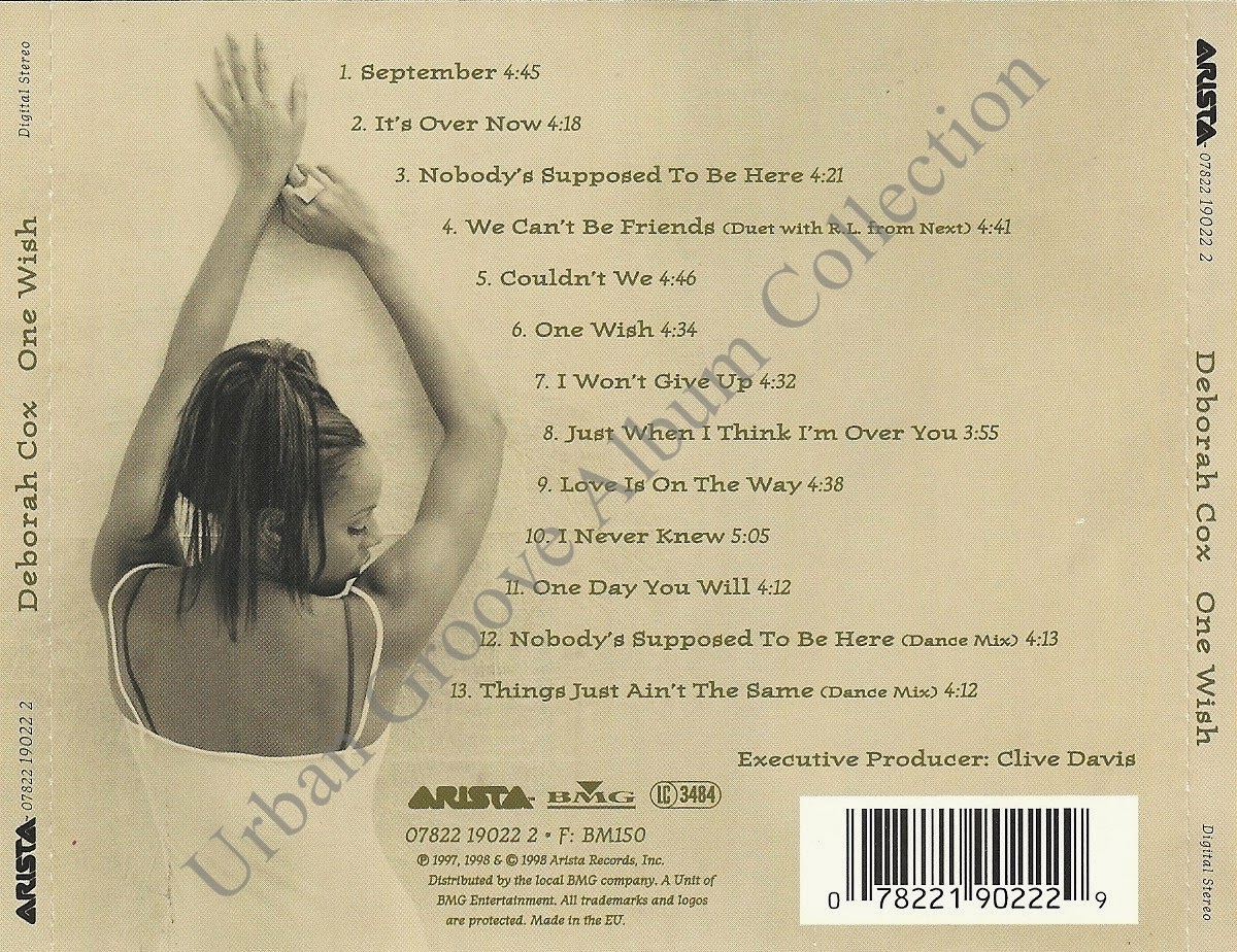 Deborah Cox One Wish Album Zip accesslasopa