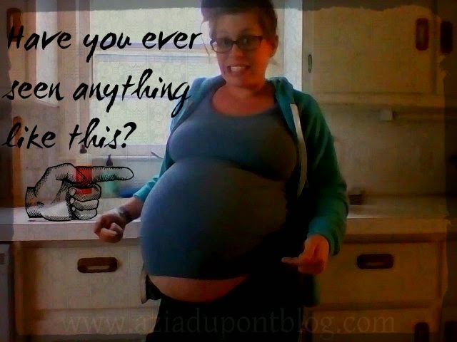 Biggest Pregnant Huge Belly.