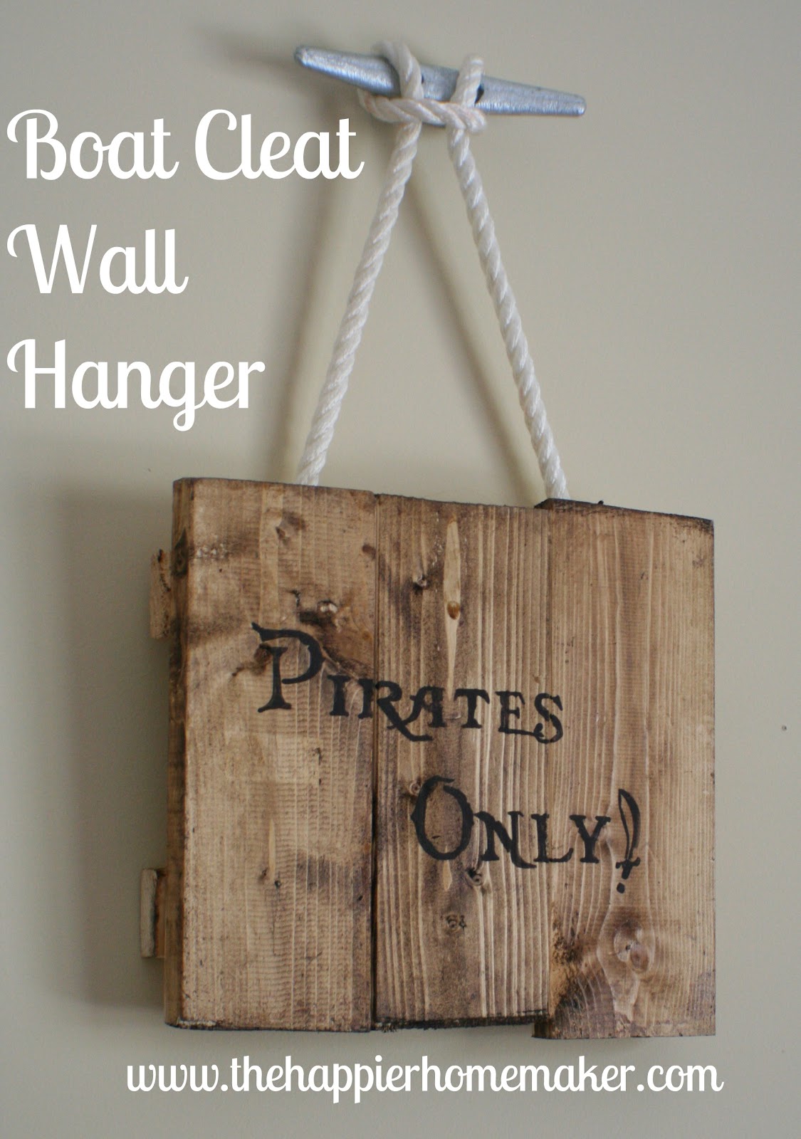 Boat Cleat Wall Hanger The Happier Homemaker