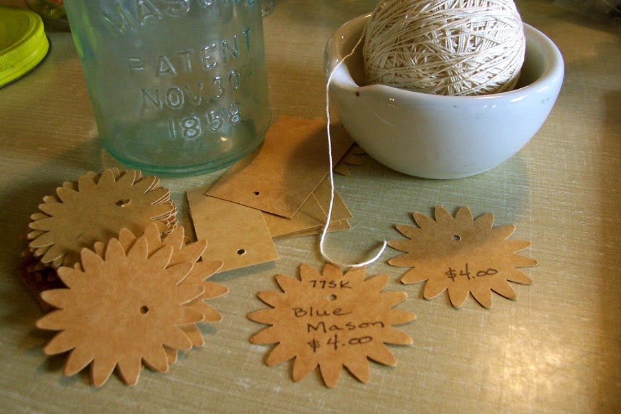 Saturdays Vintage Finds Price Tags For My Antique Booth