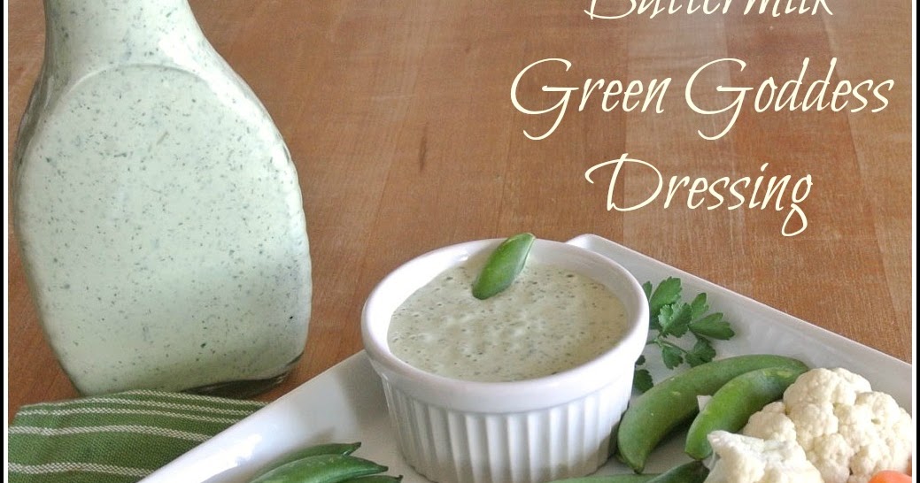 Gourmet Cooking For Two Buttermilk Green Goddess Dressing