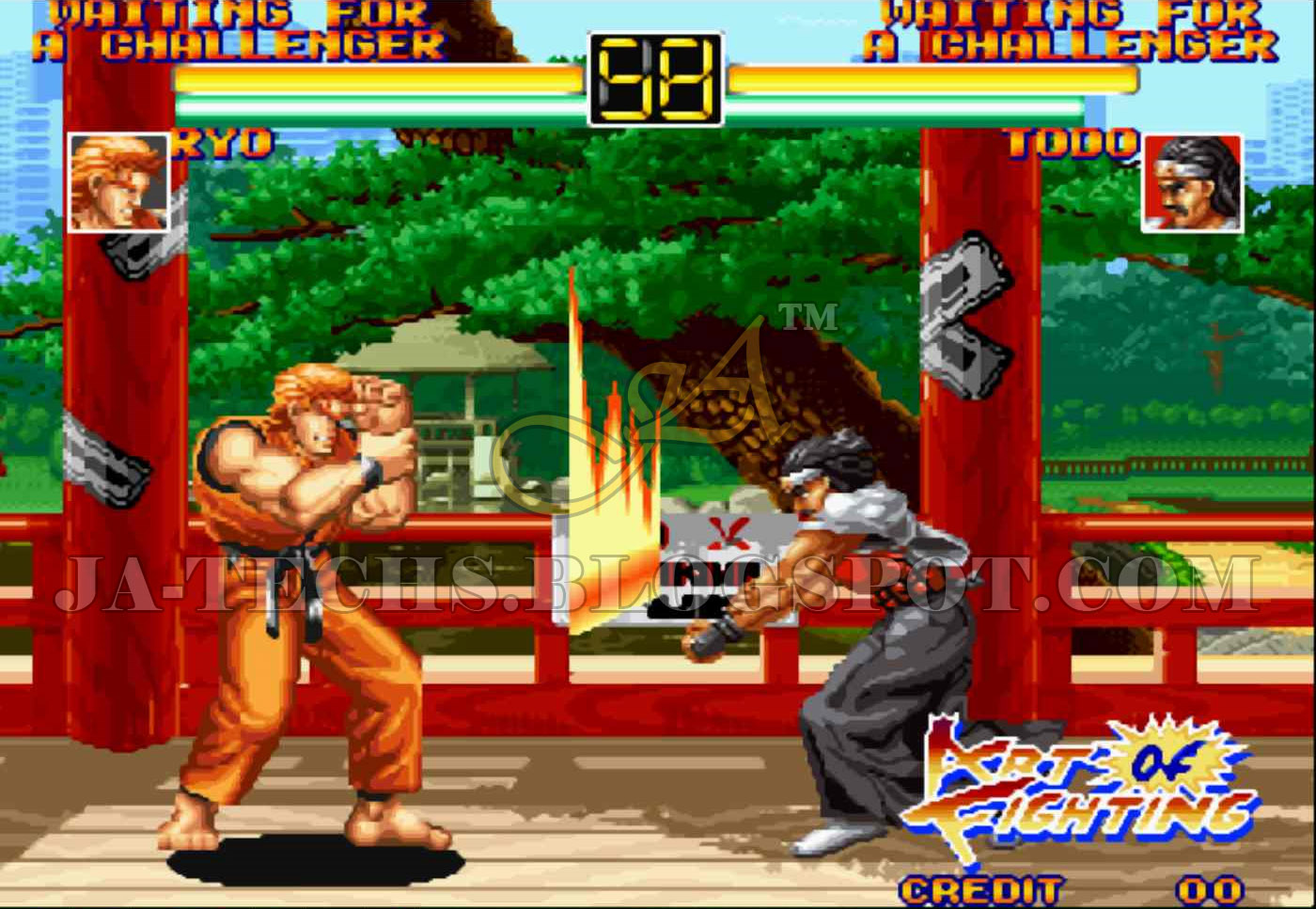 Art of Fighting Game J.A Technologies Place 2 Get Full Version