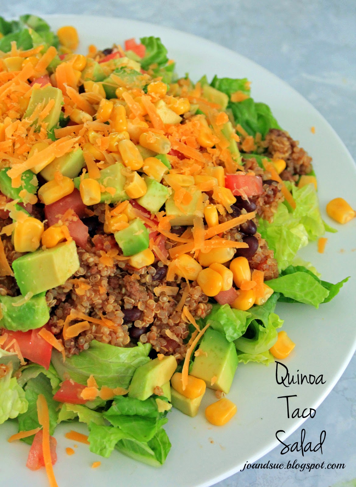 Jo and Sue Quinoa Taco Salad