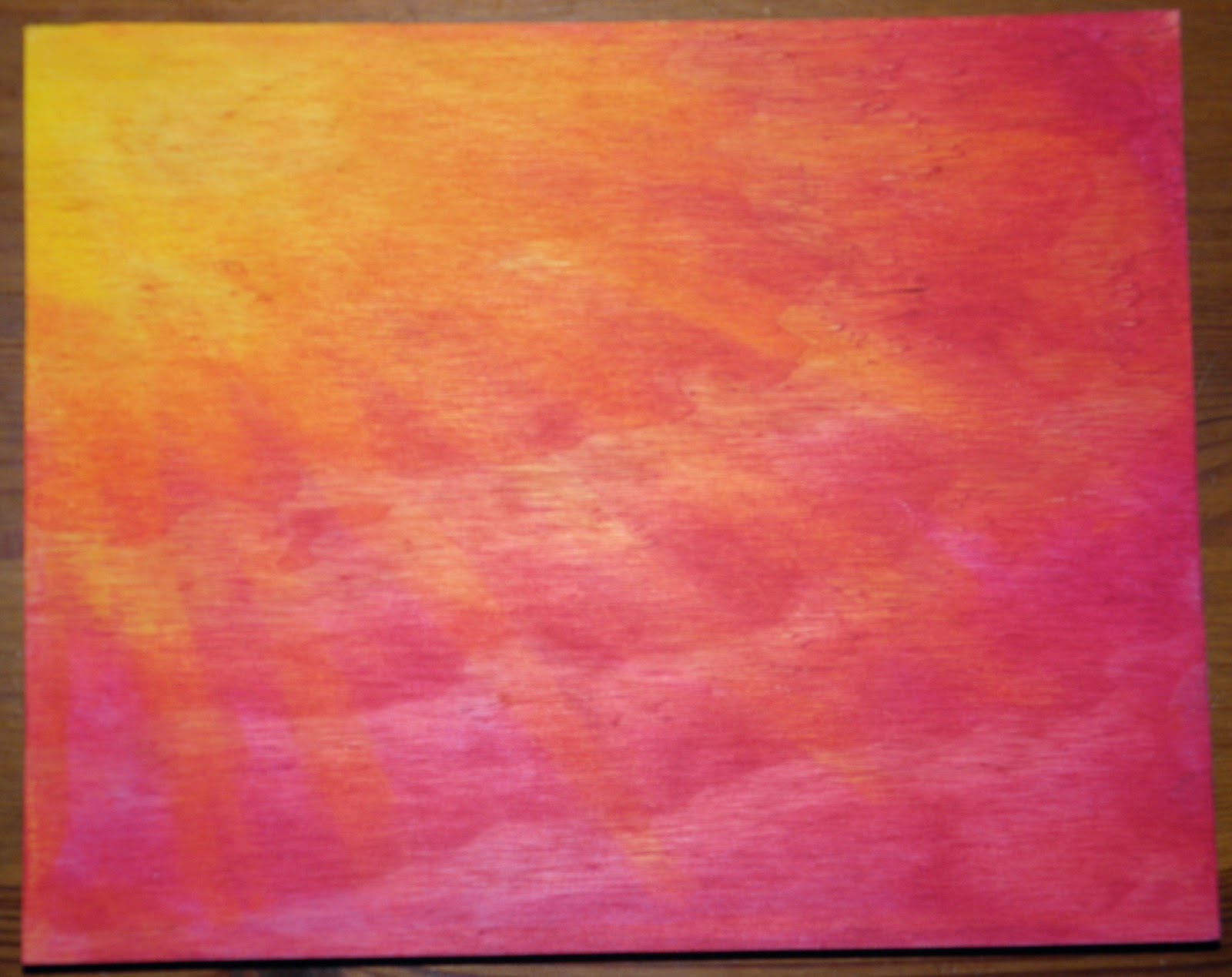 A Creative Journey, by Michael Mitchell Baby Wipe Painting