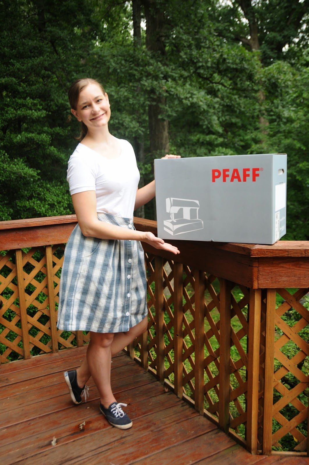 The Liveaboard Takes the Suburbs New Sewing Machine Pfaff Ambition 1.5