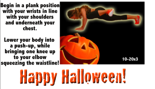6 Day Halloween Workout Names for Burn Fat fast