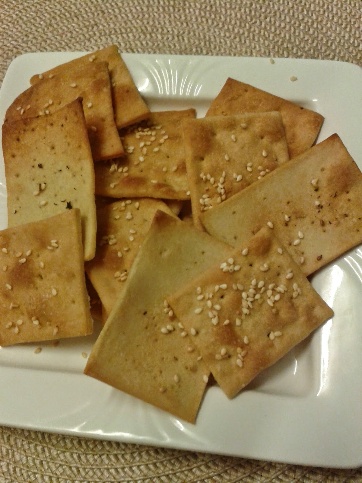 Home made Soda Crackers