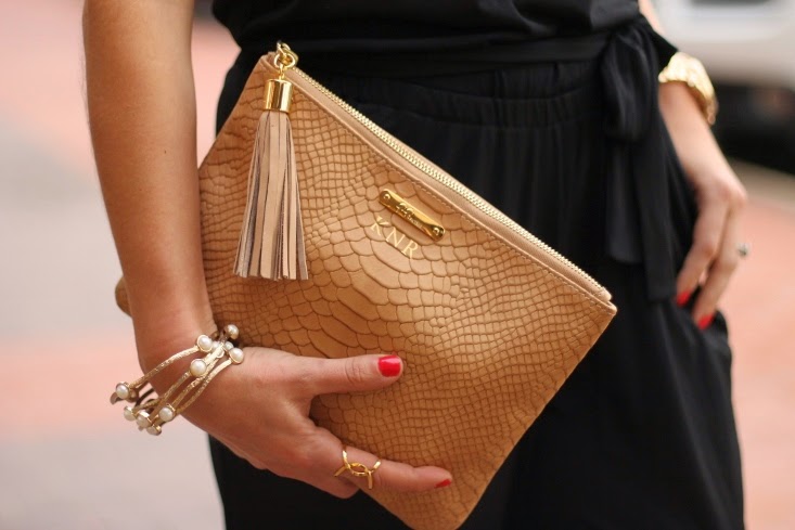 GiGi New York Handbags Personalized Clutch