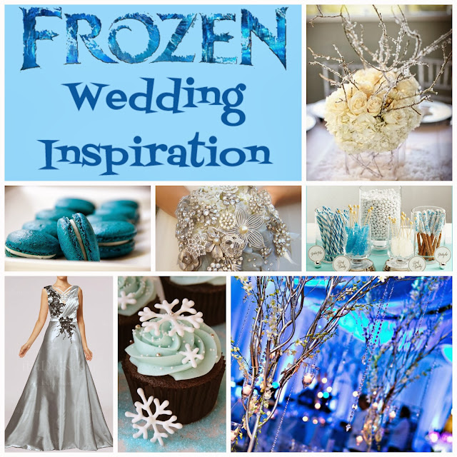 Frozen Wedding Inspiration Board