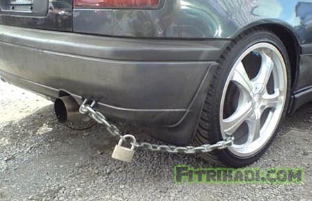 gambar curi moto kereta cegah elak cara