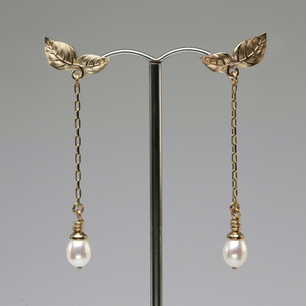 wood jewelry earrings Drop Leaf Earrings Gold | 600 x 600 wood jewelry earrings Drop Leaf Earrings Gold | 600 x 600