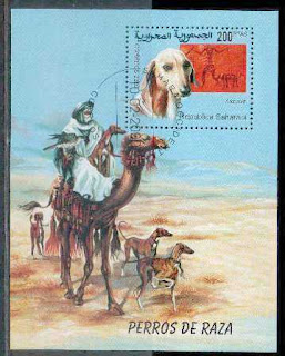 2000年サハラ・アラブ民主共和国（西サハラ） アザワクの切手シート