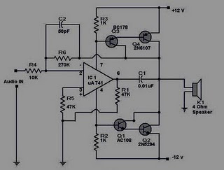 53 Skema Rangkaian Amplifier Rakitan - Riset
