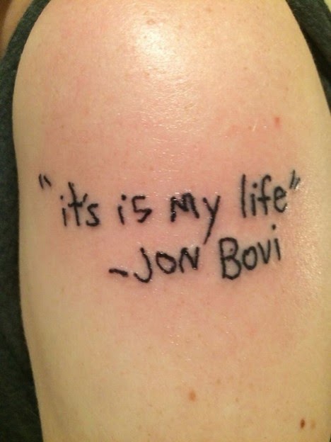 Tattoo Fail Bon Jovi | fail this bon jovi tattoo is the worst music tat ever Tattoo Fail Bon Jovi | fail this bon jovi tattoo is the worst music tat ever