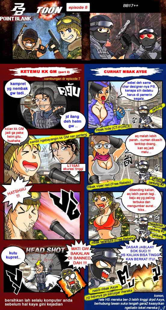 komik lucu point black episode 8 komik lucu