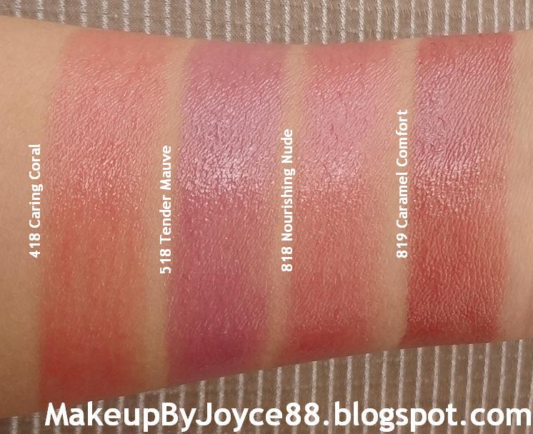 MakeupByJoyce ** !: Swatches: L'oreal Colour Riche Lip Balm Part 1
