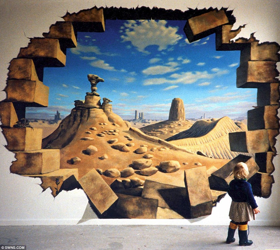 3d Mural | 3d hole murals 3d cake image 3d Mural | 3d hole murals 3d cake image