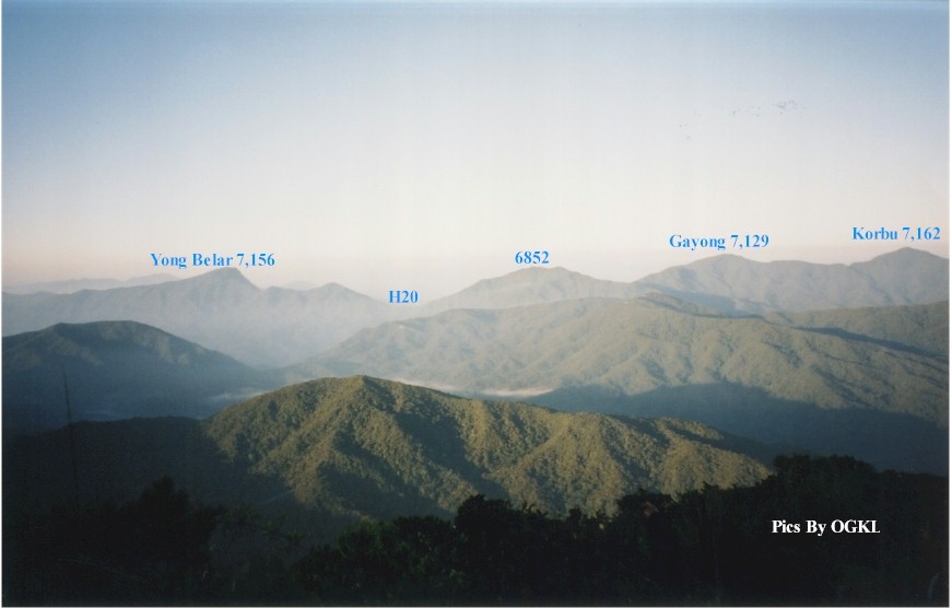 Gambar Banjaran Titiwangsa