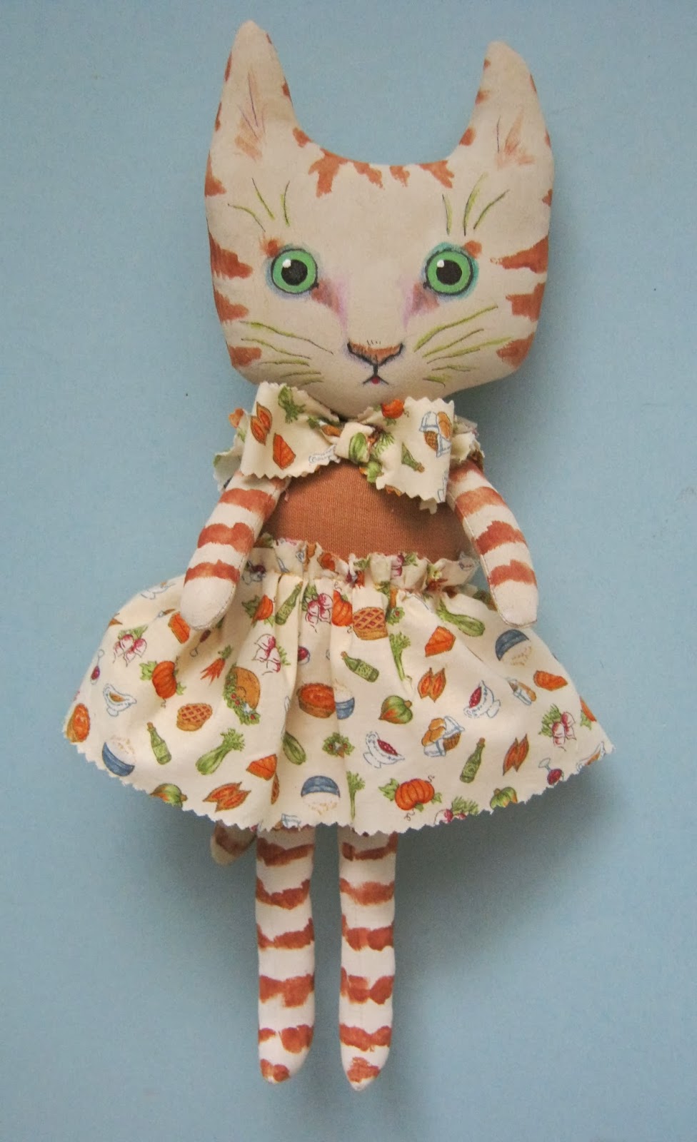 Sandy Mastroni Cat Art Dolls...by Sandy Mastroni