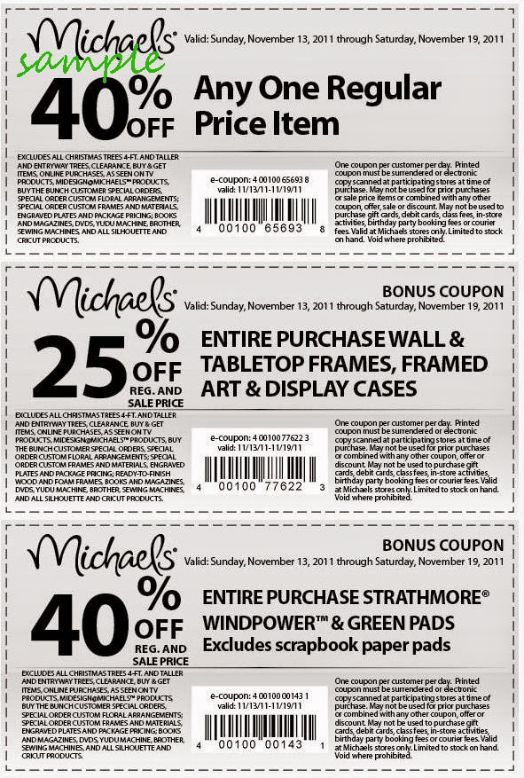 Michaels coupons january 2019