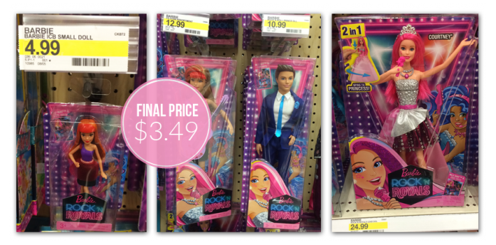 mini barbie dolls at target