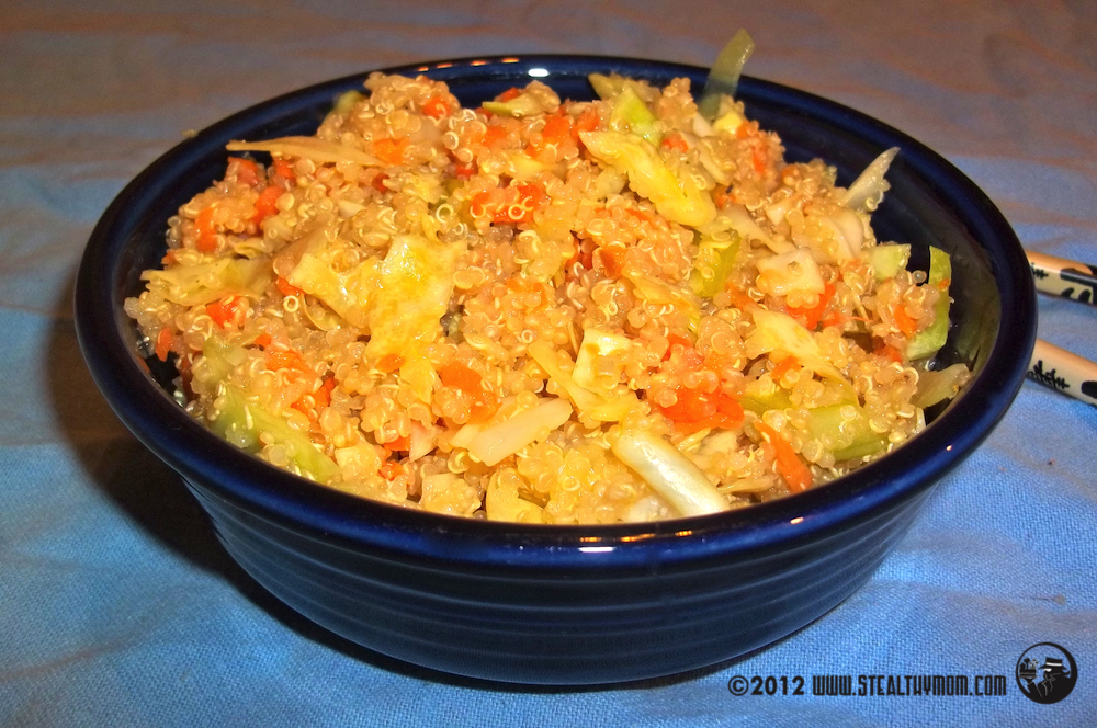 Stealthy Mom: Quinoa with Veggies (vegan, gluten free)