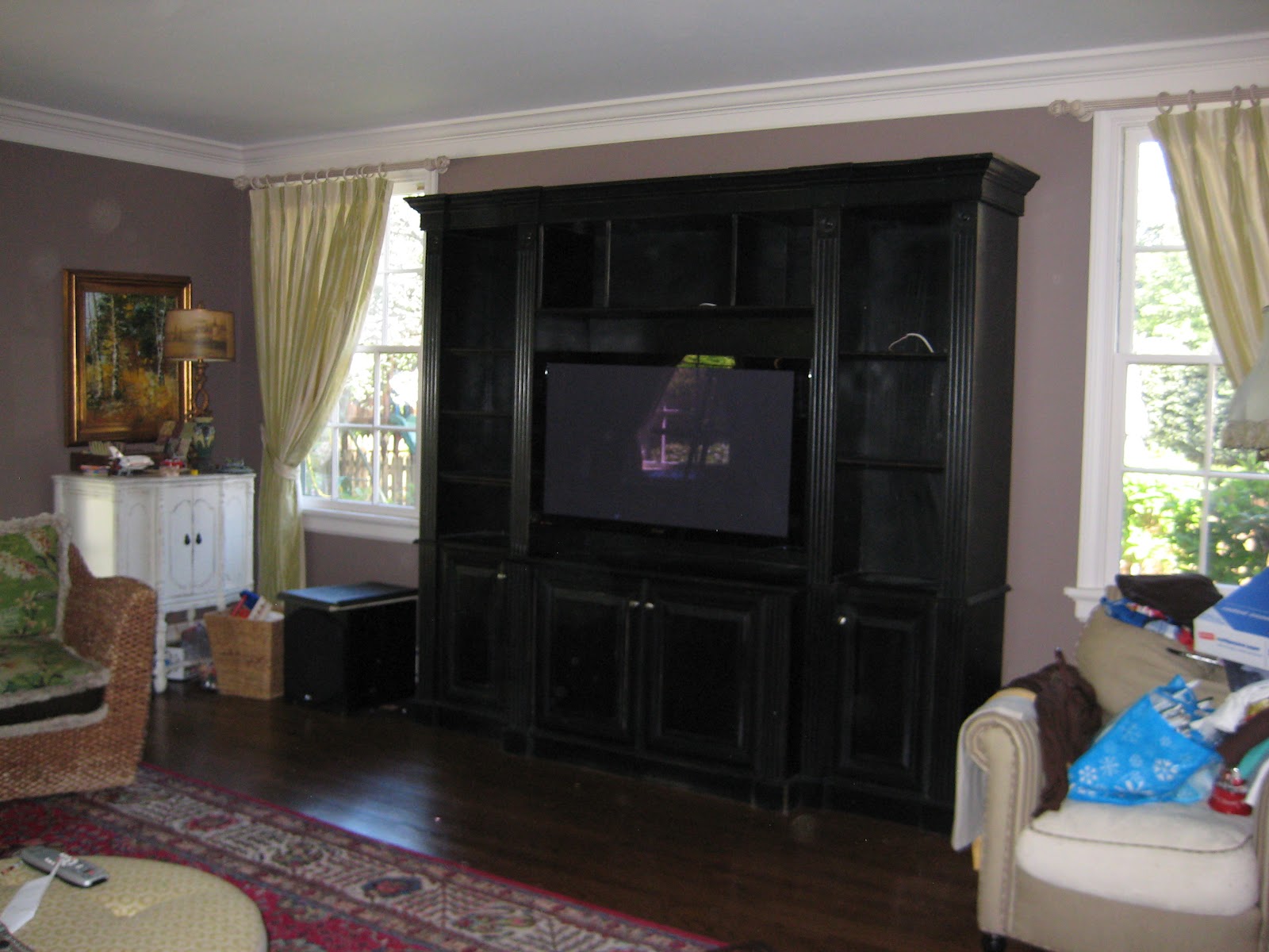 SheShe, The Home Magician Entertainment Center Transformation