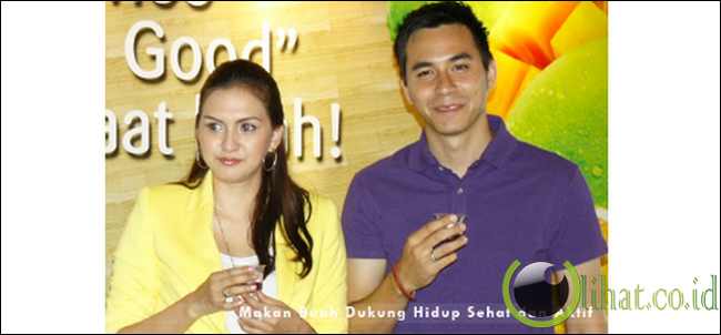 Donna Agnesia dan Darius Sinathrya Donna Agnesia dan Darius Sinathrya
