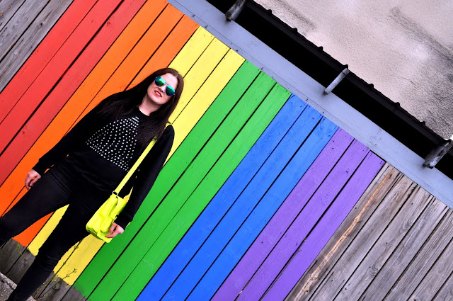 Rainbow Wall